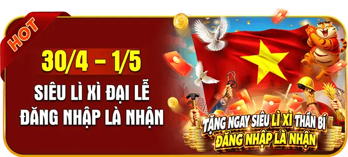 XN88 đón lễ 30/40 - 1/5 lì xì siêu lớn